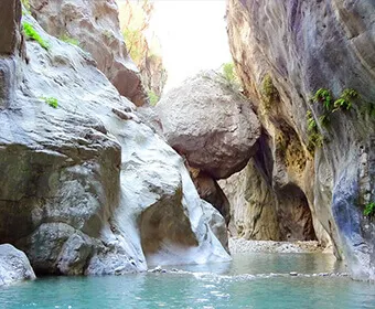 Fethiye Saklıkent Kanyonu gezi güzergahı
